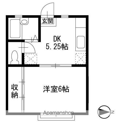 ＮＣホーム 202号室 間取り