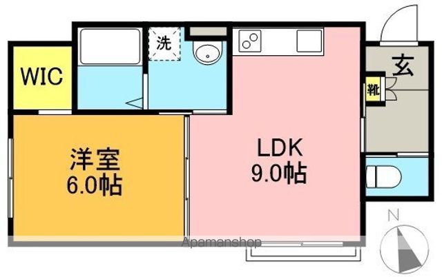 フラット高井戸東 101号室 間取り