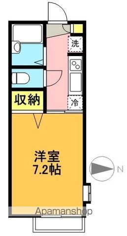 コスモ 201号室 間取り