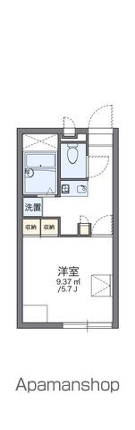 レオパレスアビィロード烏山 103号室 間取り