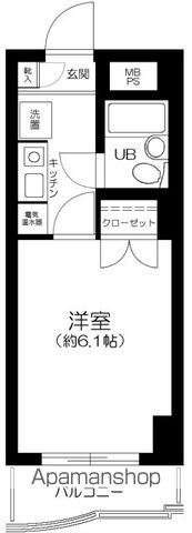 ワコーレ八幡山 406号室 間取り
