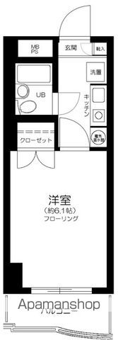 ワコーレ八幡山 101号室 間取り