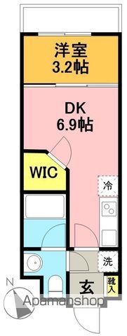 Ｖｉｌｌｅ　Ｇｒａｃｅ永福町 302号室 間取り