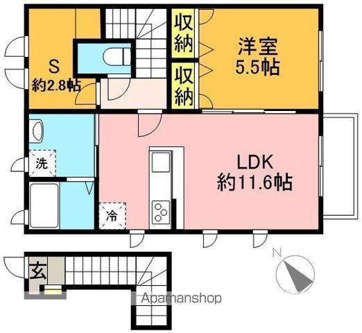 マ・メゾン高井戸イースト 202号室 間取り