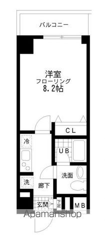レジディア桜上水 303号室 間取り