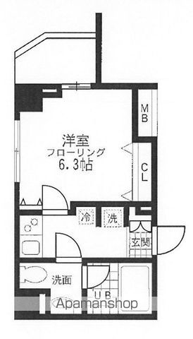 レジディア桜上水 301号室 間取り