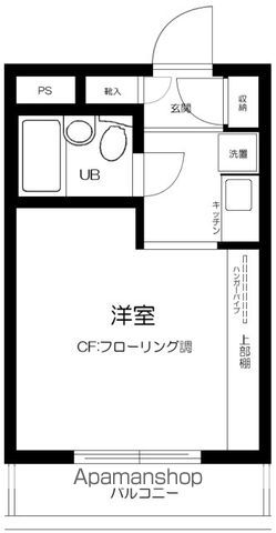 ユースフル千歳船橋 206号室 間取り