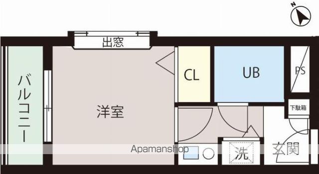 ジョイフル西荻窪７番館 401号室 間取り