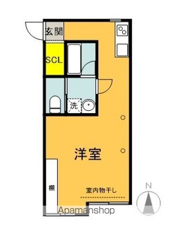 コパルタージュＫ 105号室 間取り