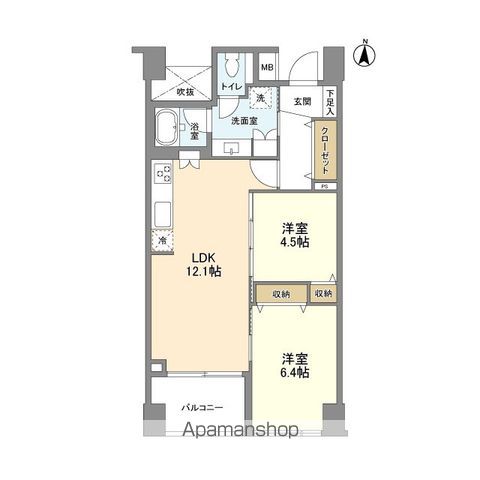 ポローニアハウス赤堤 307号室 間取り