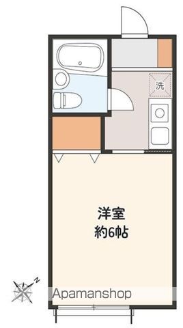 日昭ハイツ 102号室 間取り