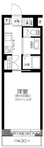 ルーブル芦花公園 219号室 間取り