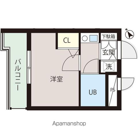 ジョイフル西荻窪７番館 504号室 間取り