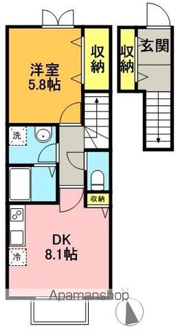 サンタクルーズヴィラ久我山 203号室 間取り