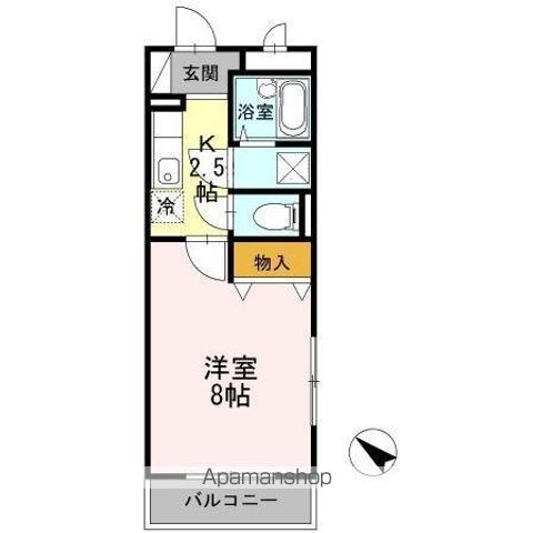 ミレニアム経堂 306号室 間取り