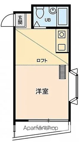 クロノス北烏山 101号室 間取り