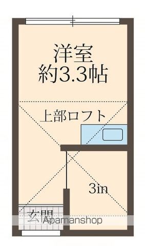 ラ・フィーユマルナンＢ 203号室 間取り