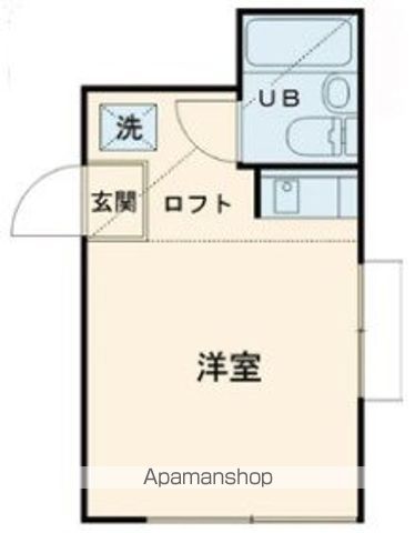 クロノス北烏山 106号室 間取り