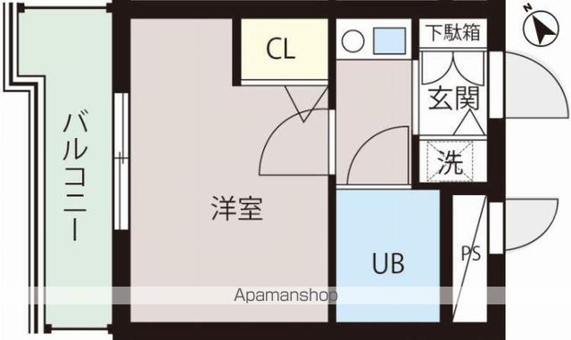 ジョイフル西荻窪７番館 304号室 間取り
