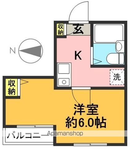プレール明大前 101号室 間取り