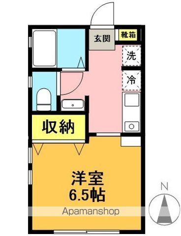 クレスト松原 202号室 間取り