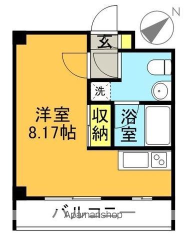 メルベーユ富士見 105号室 間取り