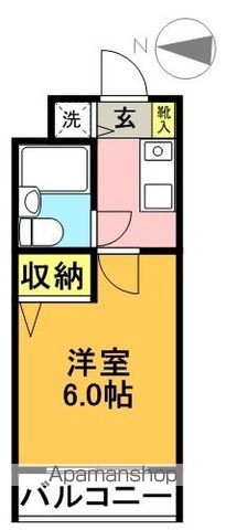 ウィンベルソロ梅ヶ丘 101号室 間取り