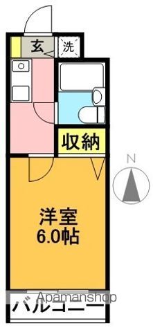 ウィンベルソロ梅ヶ丘 215号室 間取り