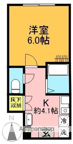 アオアクア浜田山 103号室 間取り