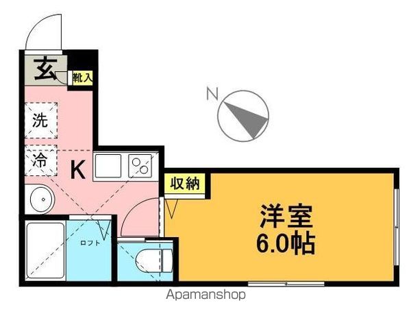 ＥＡＳＥ 101号室 間取り