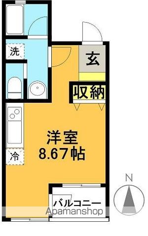 ＮＳガーデン 102号室 間取り