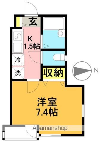 Ｓｙ　Ｄａｉｔａ 201号室 間取り