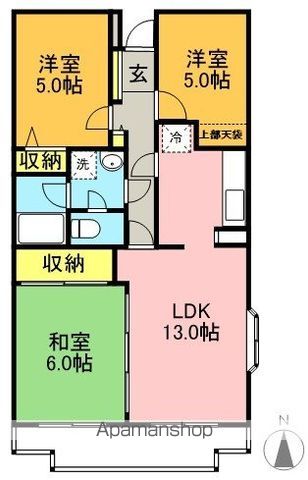 カサグランデ永福 308号室 間取り