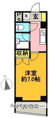 フェニックス高井戸南 103号室 間取り