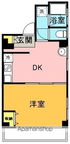 リリーフ浜田山 3C号室 間取り