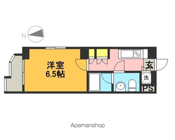 ルーブル下北沢弐番館 204号室 間取り