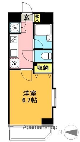 ＢＰＲレジデンス豪徳寺 401号室 間取り
