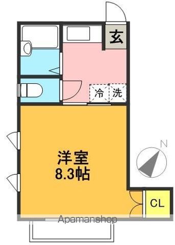 ラフィネ 202号室 間取り