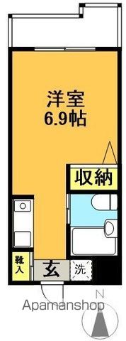 インプルーブ高井戸 421号室 間取り