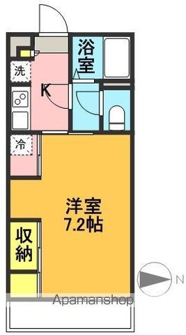 リブリ・世田谷 205号室 間取り