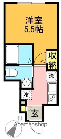 ミハス西永福 105号室 間取り