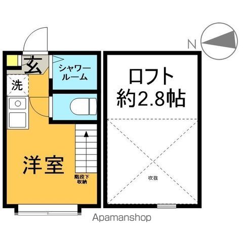ハーモニーテラス高井戸西 108号室 間取り