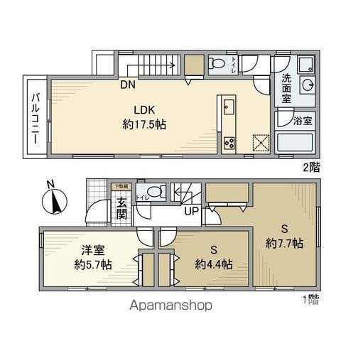 北烏山戸建 間取り