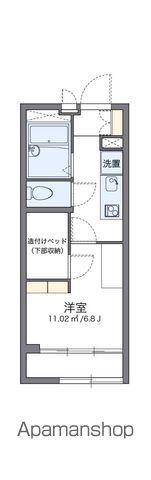 レオパレス参丁目 102号室 間取り