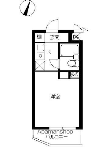 スカイコート千歳烏山第３ 103号室 間取り