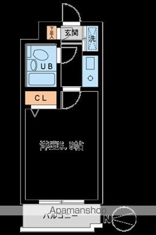 ハーモニー上北沢 402号室 間取り
