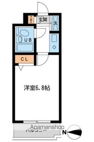 ハーモニー上北沢 402号室 間取り