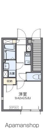 レオネクストベル　フォンターナ 101号室 間取り