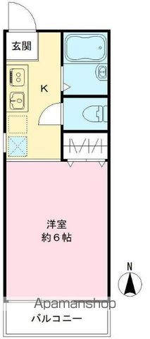 ＮＫハイツ（下高井戸） 203号室 間取り
