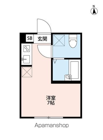 ＳＱＸ 201号室 間取り
